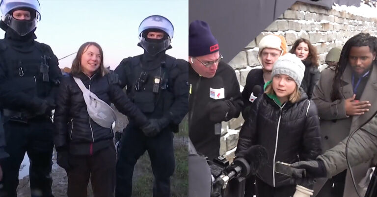 Greta Thunberg Trolled By Reporters on Arrest, Eating Bugs