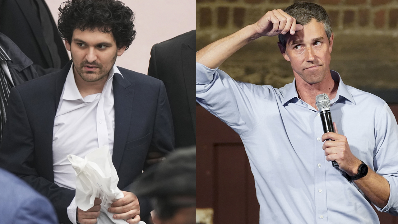Sam Bankman-Fried and Beto O'Rourke