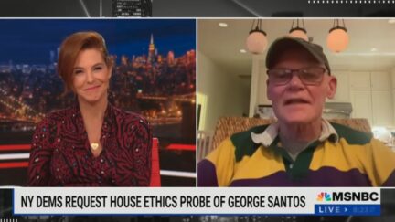 James Carville wants to see George Santos' passport