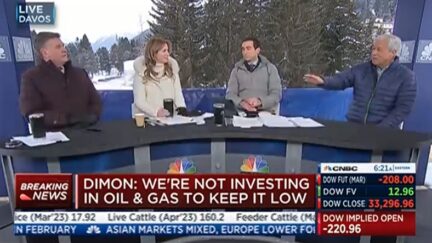 Jamie Dimon argues with Joe Kernen about Bitcoin.