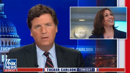 Tucker Carlson mocks Kamala Harris