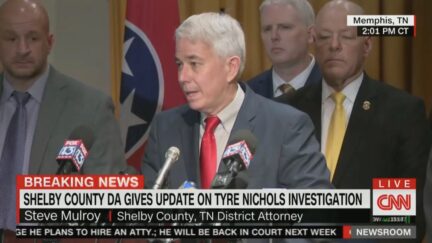 Shelby County DA Steve Mulroy announcing charges against cops for killing Tyre Nichols