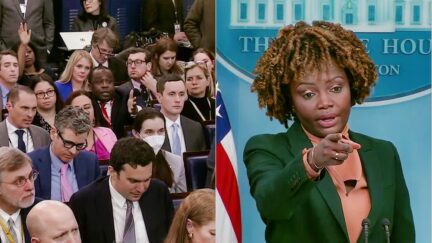 WATCH Reporter Who Blew Up Psaki’s Last Day Heckles Jean-Pierre at Briefing — Asks If She's 'Fit For This Job'