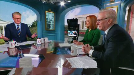 'I Love Lamp!' Joe Scarborough and Crew Lose It Laughing at Ron DeSantis Interview On Biden Trip