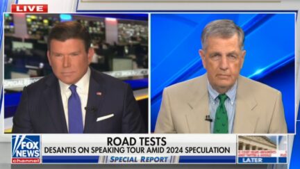 Brit Hume and Bret Baier