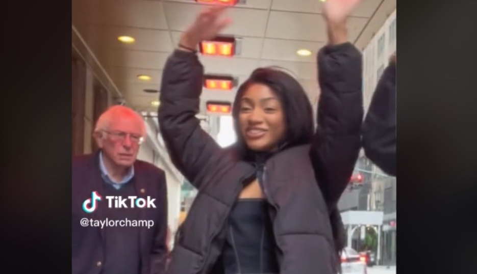 Bernie Sanders stumbles into TikTok