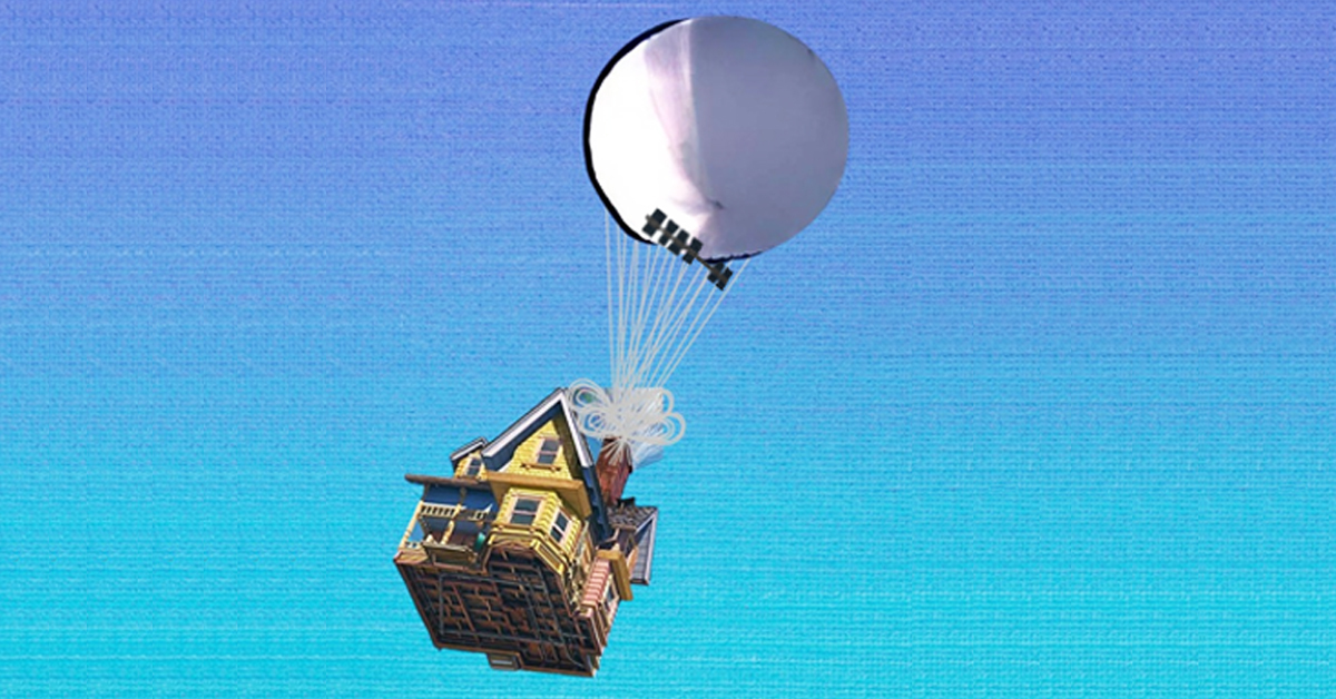 Up House Chinese Spy Balloon Twitter