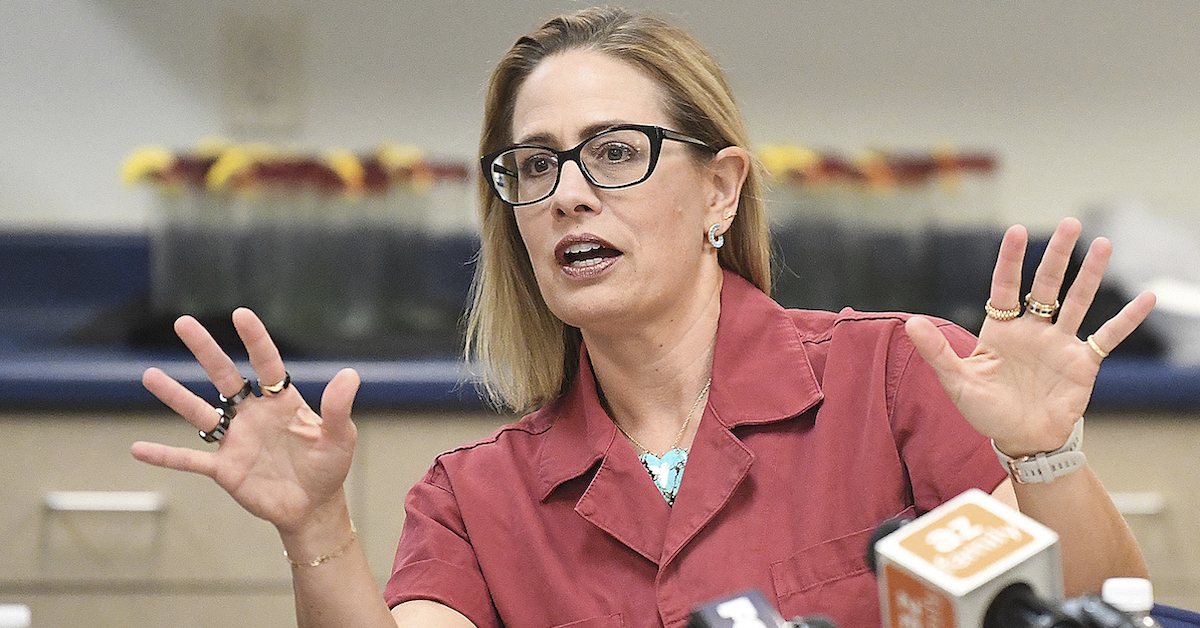 Kyrsten Sinema Roasts Anti-Filibuster Dem 'Hypocrites'