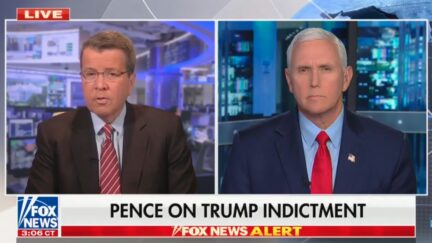 Neil Cavuto and Mike Pence