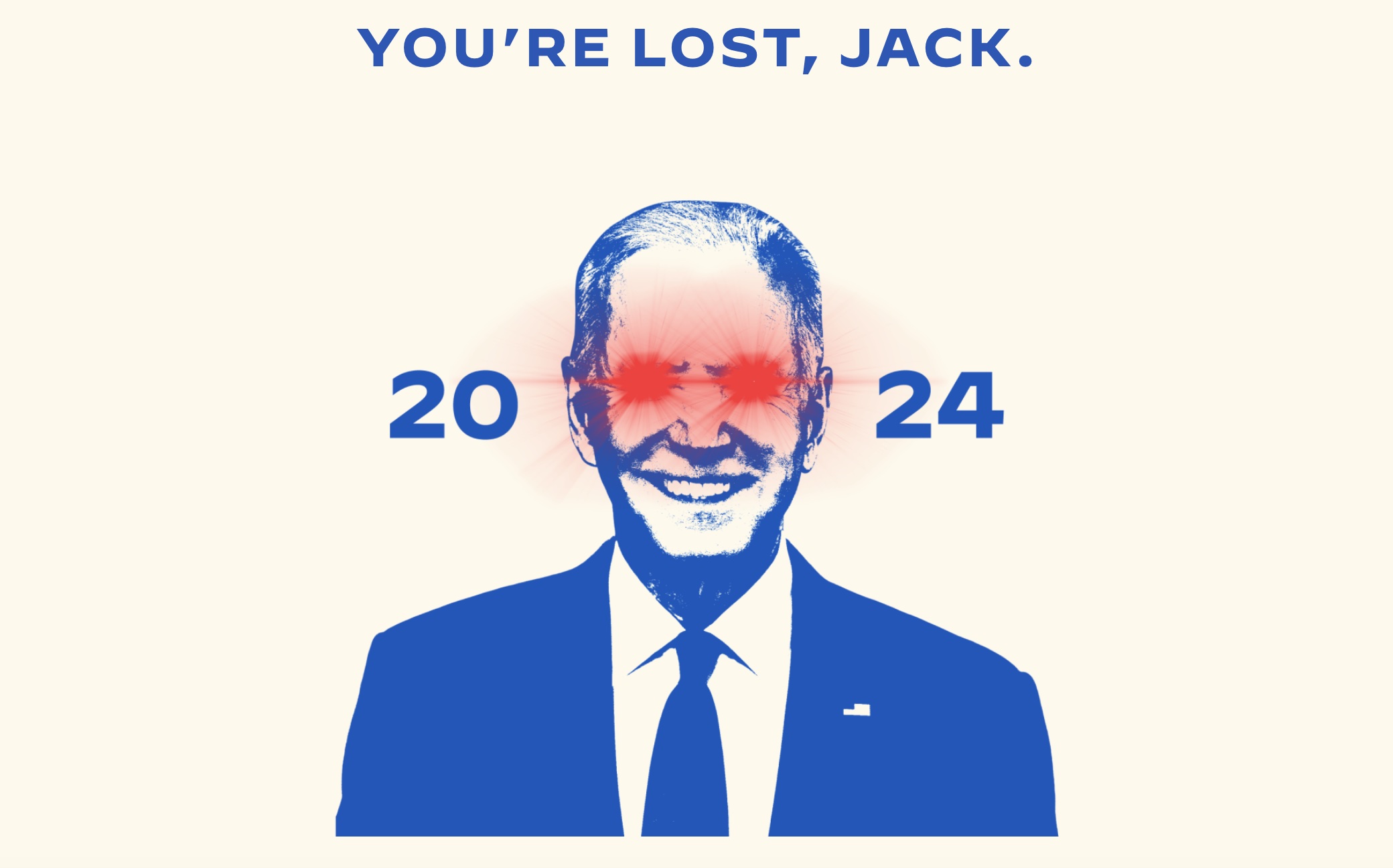 Biden Campaign Site Displays Creepy ‘Dark Brandon’ Meme