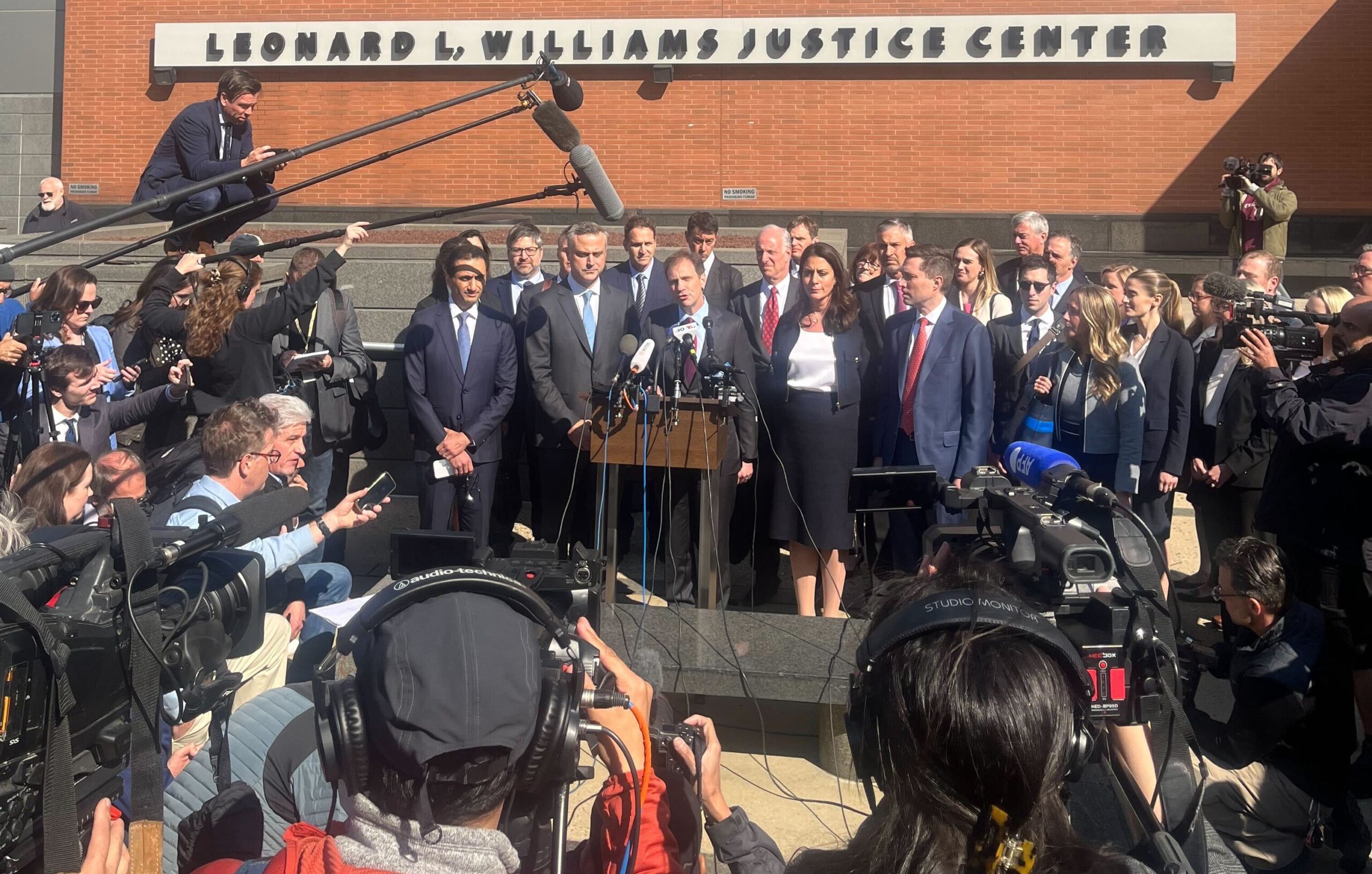 Dominion Voting Systems attorneys press conference