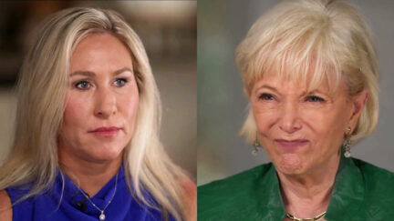 Marjorie Taylor Greene and Lesley Stahl on CBS News 60 Minutes