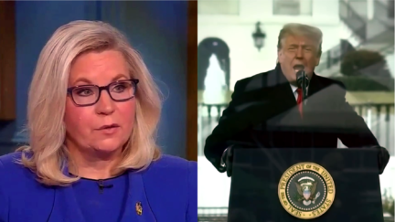 JUST IN Liz Cheney Drops Brutal Anti-Trump Ad To Air Against His CNN Town Hall — Starring Trump And Pence-Hunting Rioters
