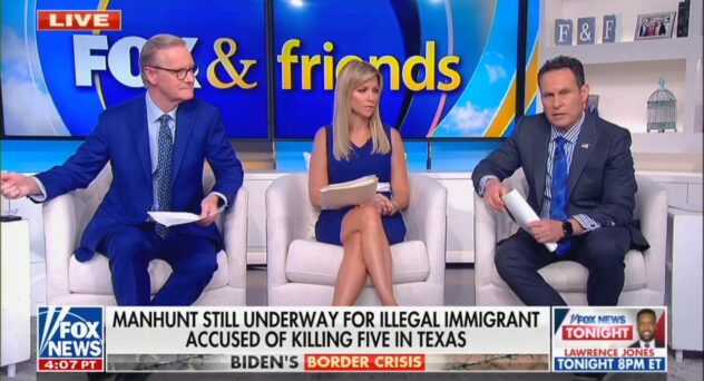 Brian Kilmeade Corrects Steve Doocy’s Hit on ‘Illegal Immigrant’ Murder Coverage — By Praising CNN (mediaite.com)