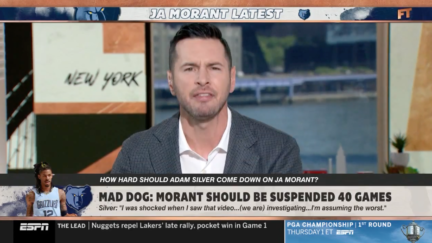 JJ Redick talking about Ja Morant on First Take