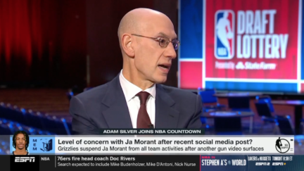 Adam Silver talking about Ja Morant