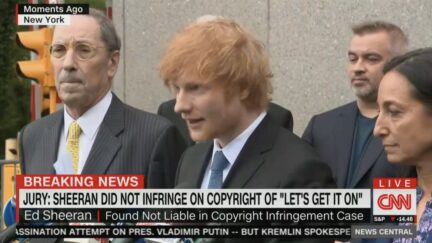 Ed Sheeran reacts to jury verdict in copyright case