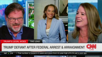 1 CNN Crew Cracks Up At Guest Roasting Trump's Chances 'He's On Tape Saying Hey, I'm Doing A Crime, Watch Me!'