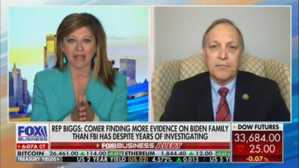 Fox Business Network host Maria Bartiromo and Rep. Andy Biggs