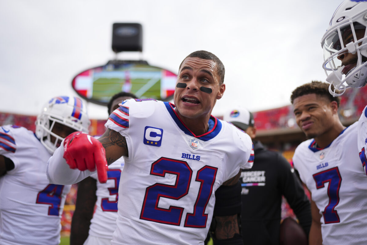 Bills: Jordan Poyer cancels event at Donald Trump course after