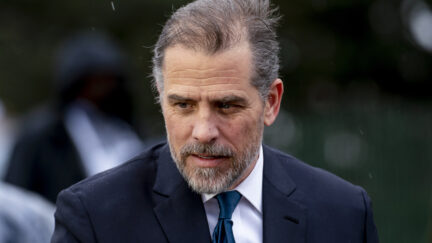 FILE - Hunter Biden, the son of President Joe Biden, speaks to guests during the White House Easter Egg Roll on the South Lawn of the White House, April 18, 2022, in Washington.