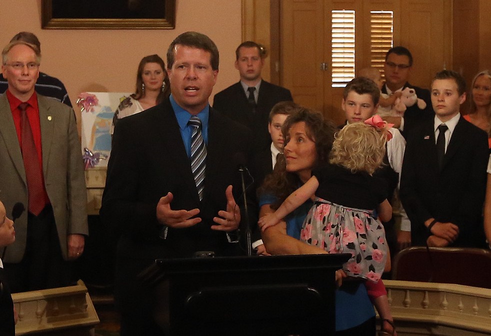 Jim Bob and Michelle Duggar in 2013