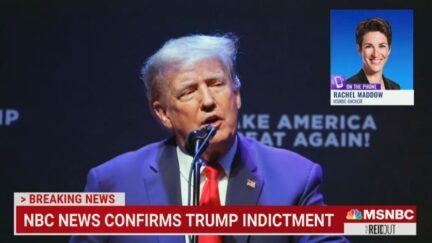 Rachel Maddow on Trump indictment