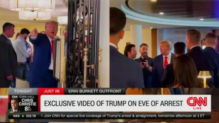 WATCH CNN Gives Viewers 'Exclusive New Video' Of Trump — Going To Dinner At His Own Resort