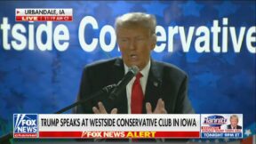 Trump speaks in Iowa