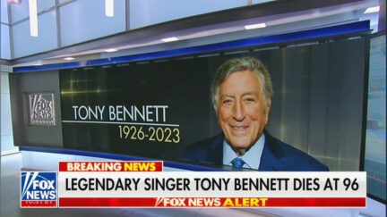 Fox News Tony Bennett coverage