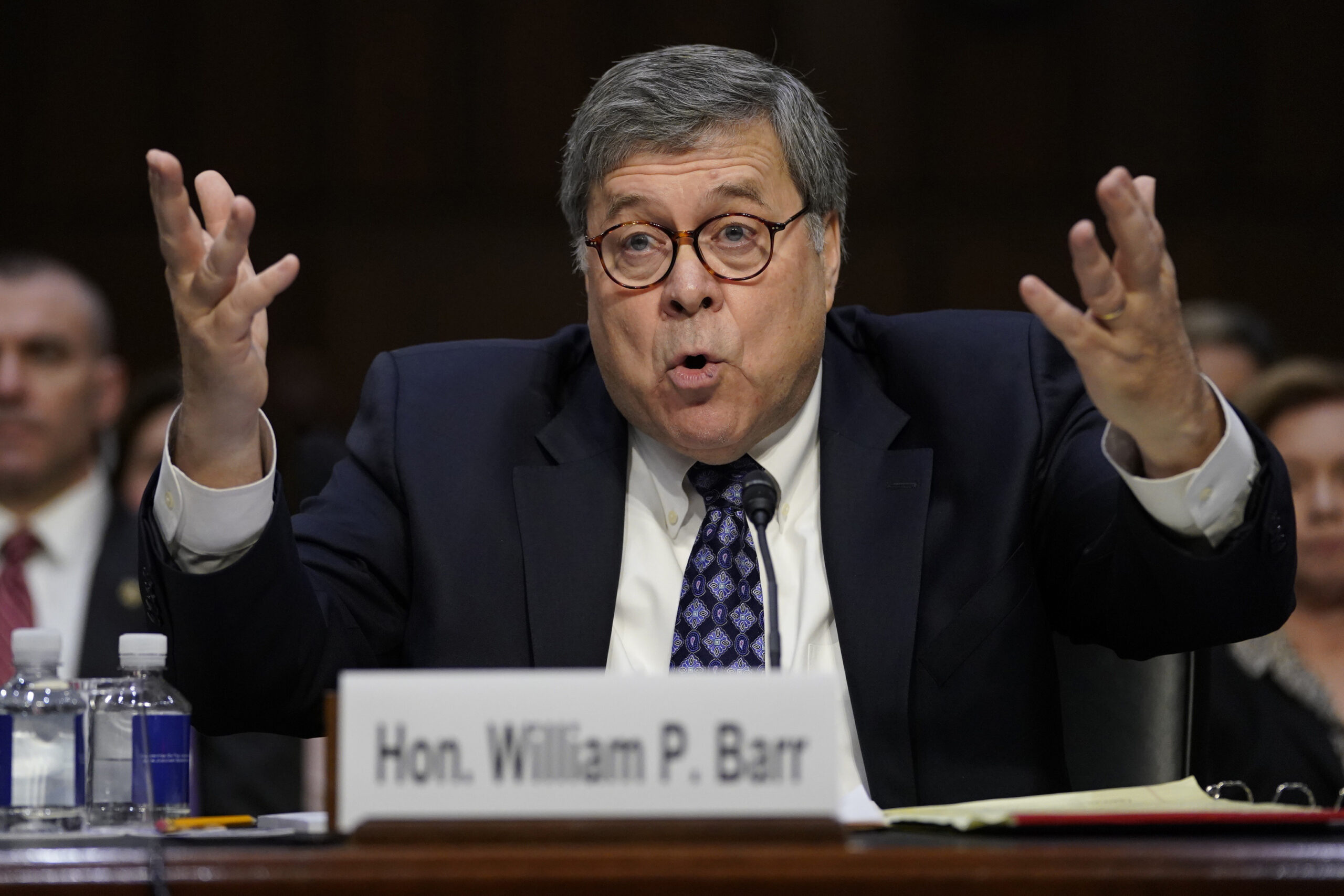 Bill Barr Won’t Say Whether He’d Vote for Trump Or Biden In a 2024 Head-to-Head Race