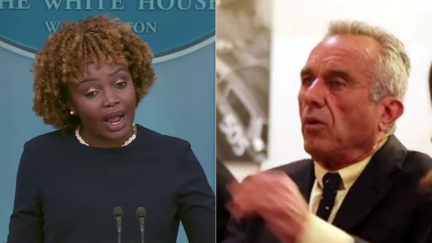 Biden Spox Jean-Pierre Torches 'Vile' RFK Jr. Remarks — 'Racist And Antisemitic Conspiracy Theories' That Come From Them