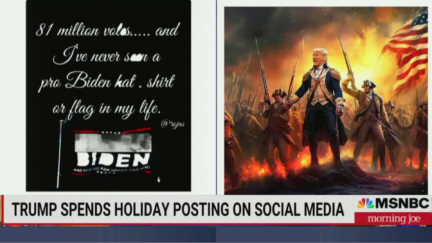 'It Is Unbelievable!' Morning Joe Crew Blasts Trump For Posting 'Fck Biden' Meme On 4th of July