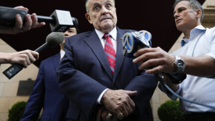Rudy Giuliani's mugshot was released Wednesday