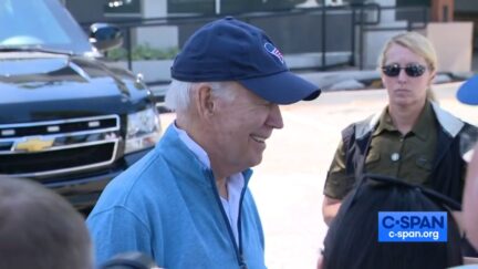 Biden laughing Lake Tahoe