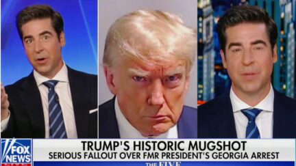 Fox News Host Can't Stop Saying How 'Hard' Trump Looks In Mugshot