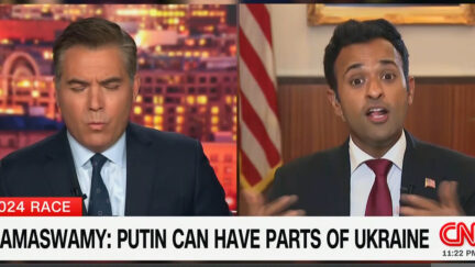 Jim Acosta and Vivek Ramaswamy