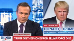 Donald Trump and Greg Kelly