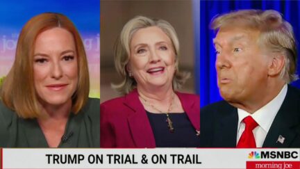 MSNBC's Jen Psaki Asks Hillary Clinton About Trump Self-Pardon Promise 'Do You Believe Him'