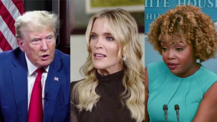 Megyn Kelly Complains To Trump They Didn't Put Melania on Vogue Cover But 'They Just Let Karine Jean-Pierre In There'
