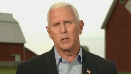 Mike Pence Snaps at Mitt Romney