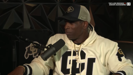 Deion Sanders talk about receiver Jimmy Horn Jr. with Taylor Rooks