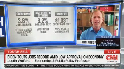 Justin Wolfers talking about economy polling