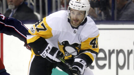 Hockey player Adam Johnson