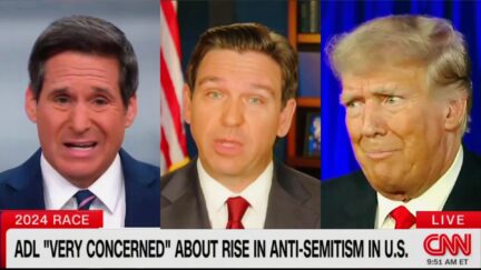 CNN's John Berman Pushes About Trump's Dinner With White Supremacist During DeSantis Face-to-Face