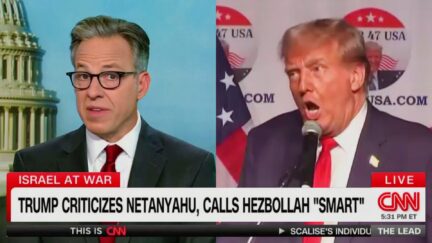 Disgusted Jake Tapper Calls Trump Out For 'Never Forget' Riff — 'Not About The Holocaust' But His Bitterness At Netanyahu