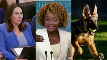 'Do You Want Me To Bring The Dog Out Here' Jean-Pierre Mocks After Grilling About If She Was Ever Afraid of Commander Biden