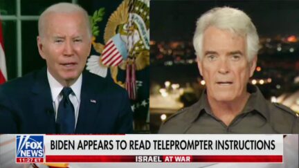 Fox News Claims Without Evidence Joe Biden Did a Ron Burgundy — Read Teleprompter Instructions During Speech