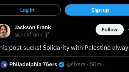 PhillyVoice writer fired over pro-Palestine tweet