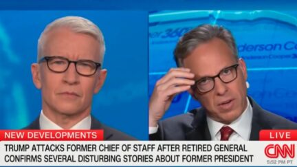 Anderson Cooper and Jake Tapper